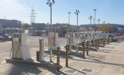 Story about the Biomethane-Erdington and the charging stations