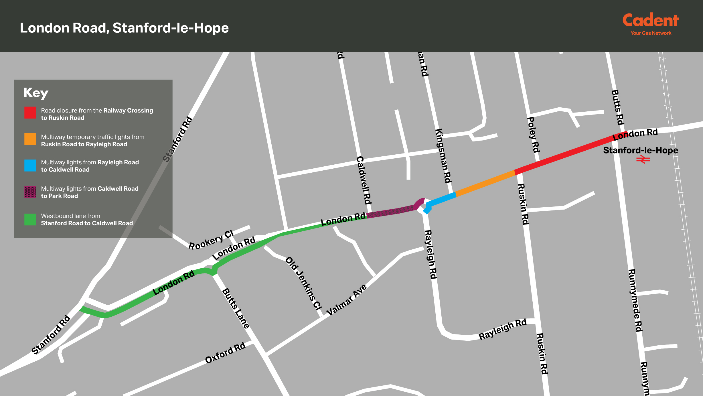 Stanford-Rd-London-Rd-Closure Map Image