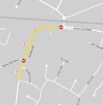 Stanley Hill Amersham Map