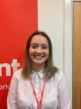 Poppy Friell, Cadent apprentice.