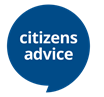 Citizens Advice logo: stylised text/logo badge for Citizens Advice.